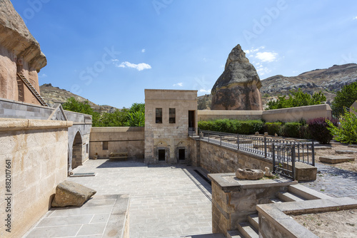 The Monastery of St. Nicholas in Mustafapasa, a village in Cappadocia photo