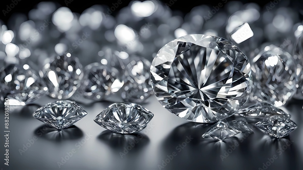 diamond on black diamond on black