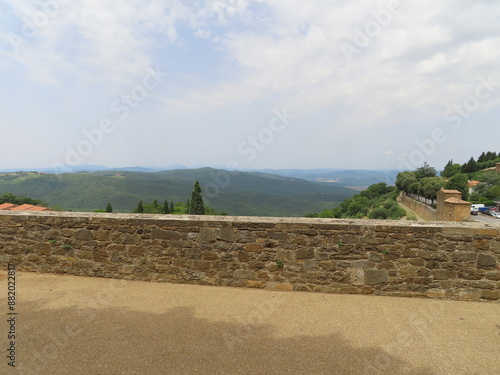 Obraz na płótnie Val d'orcia w salonie