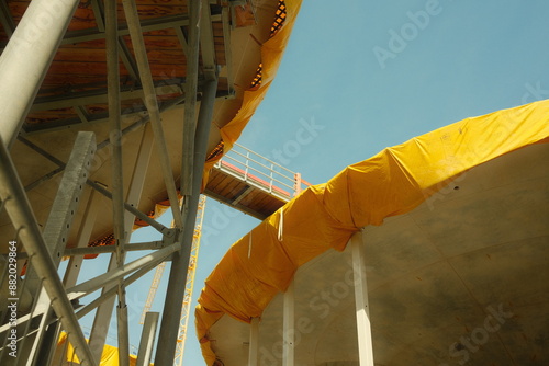 Stuttgart 21 Baustelle (construction site), Bahnhof (main station) photo