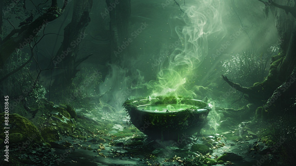 Enchanted Forest Cauldron. Enchanted Forest Cauldron.