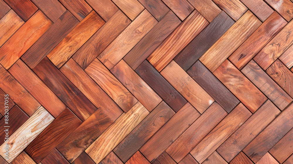 Detailed close-up of wooden floor background in herringbone pattern showcasing natural grain and warm brown tones. Ideal for textures and design elements. Detailed close-up of wooden floor background in herringbone pattern showcasing natural grain and warm brown tones. Ideal for textures and design elements.
