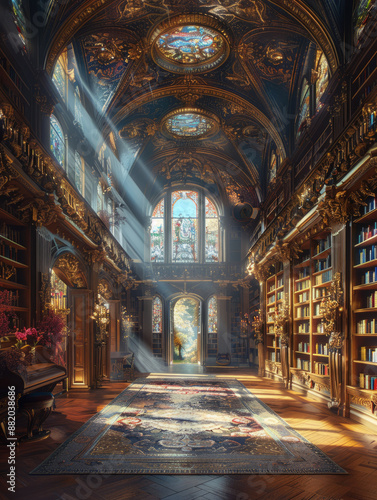 magical library