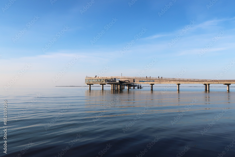 Naklejka premium Heiligenhafen Seebrücke