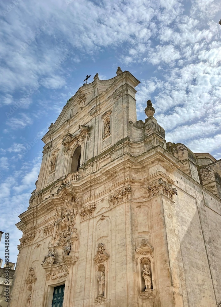 Fototapeta premium St. Francesco d'Assisi Church. Martina Franca city ,Italy