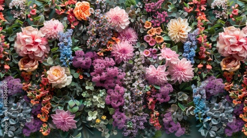 A Colorful Floral Symphony