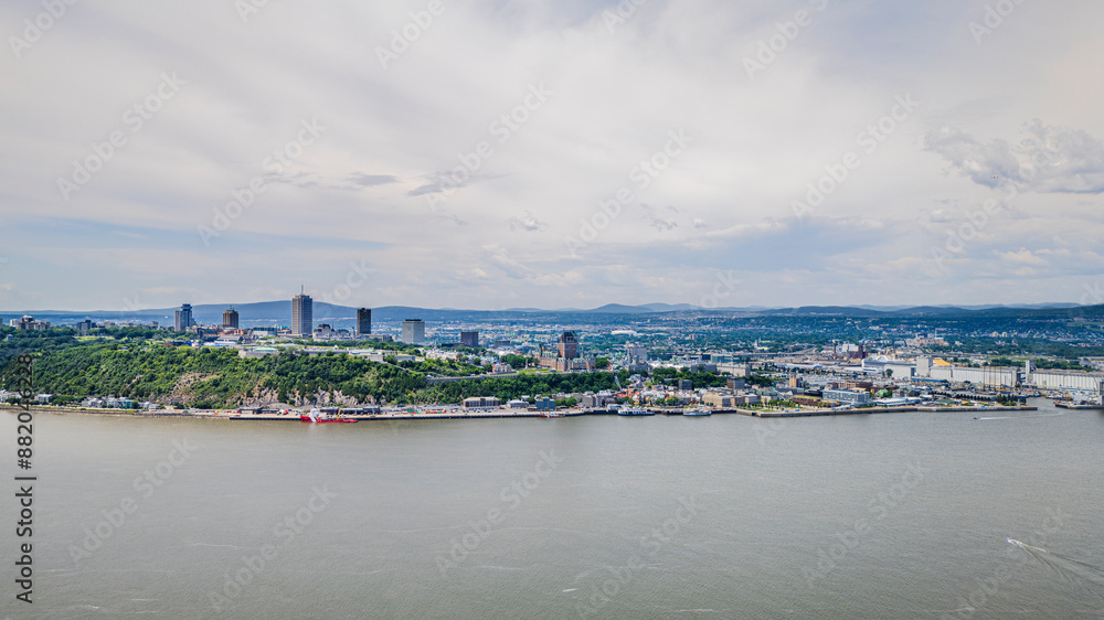 Quebec City from above, Canada Quebec City from above, Canada