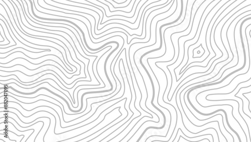 Background featuring topographic contour lines. Contour line background. Topographic map with contour lines. Abstract wavy lines pattern. Contour lines on a topographic map background.