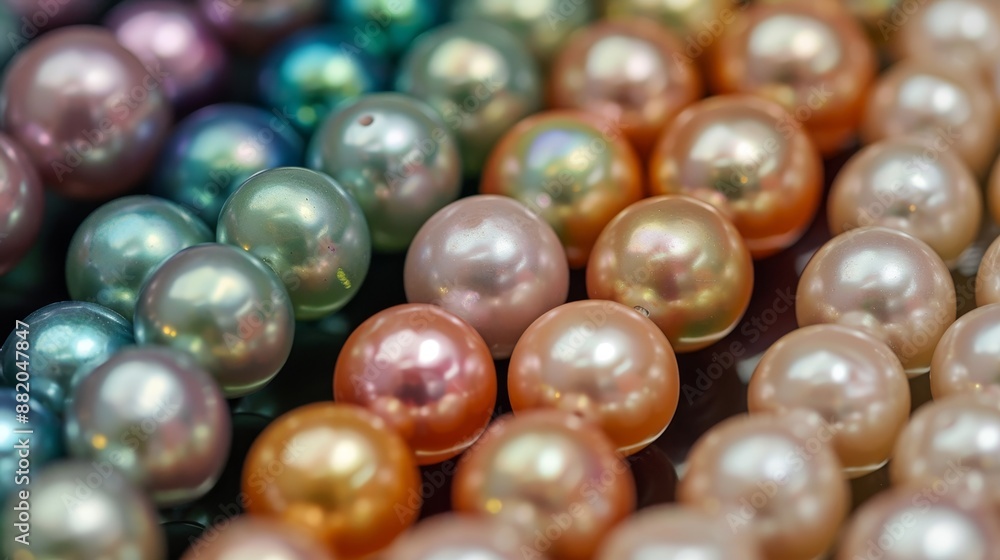 Collection of Multi Color Pearls Collection of Multi Color Pearls