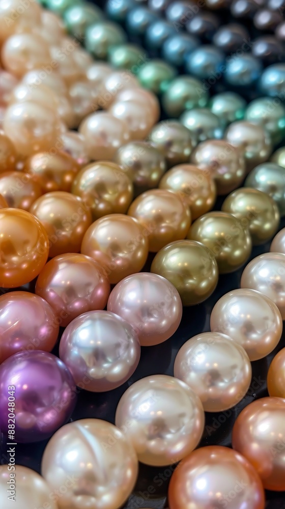 Collection of Multi Color Pearls Collection of Multi Color Pearls
