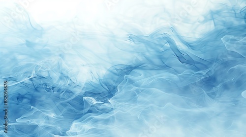 Water flowing across an abstract watercolor background