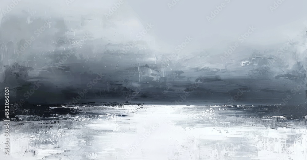Abstract minimalist landscape. Versatile artistic image for posters, banners, cards, websites, prints, wallpapers. Painted by hand. Abstract minimalist landscape. Versatile artistic image for posters, banners, cards, websites, prints, wallpapers. Painted by hand.