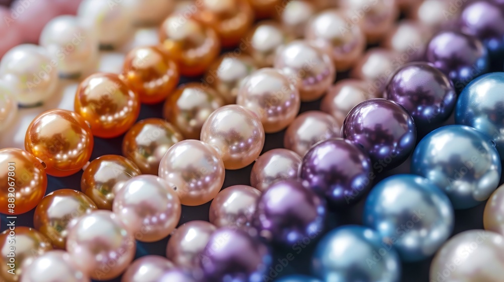 Collection of Multi Color Pearls Collection of Multi Color Pearls