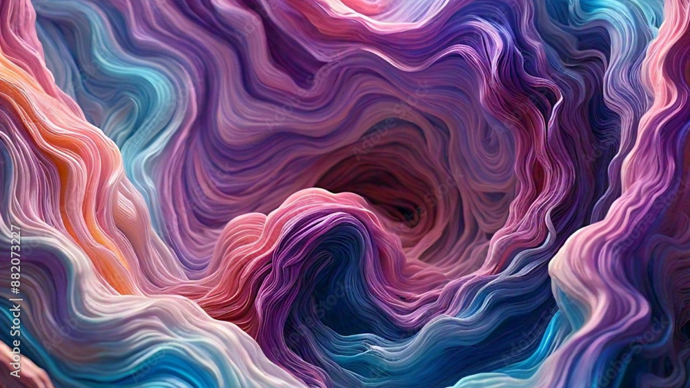 Vibrant Waves of Colorful Silk background Vibrant Waves of Colorful Silk background