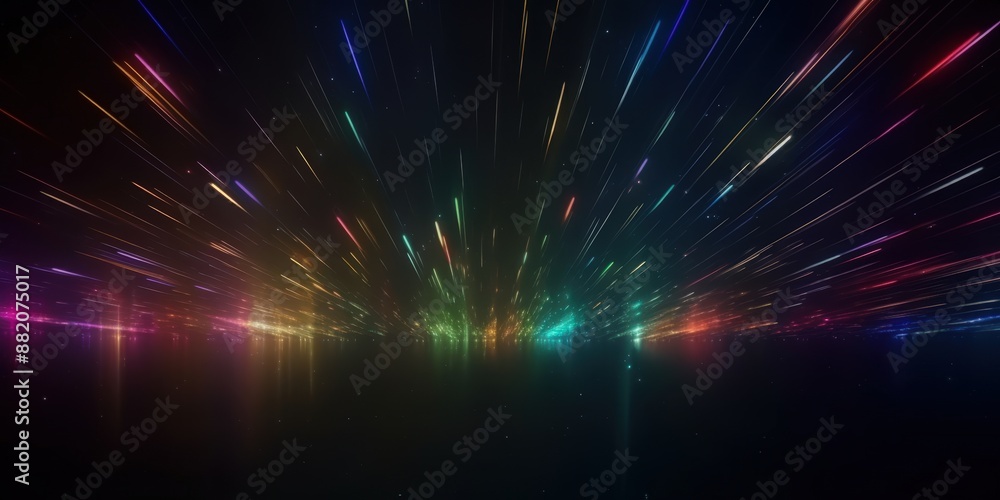 Obraz premium Abstract Light Streaks