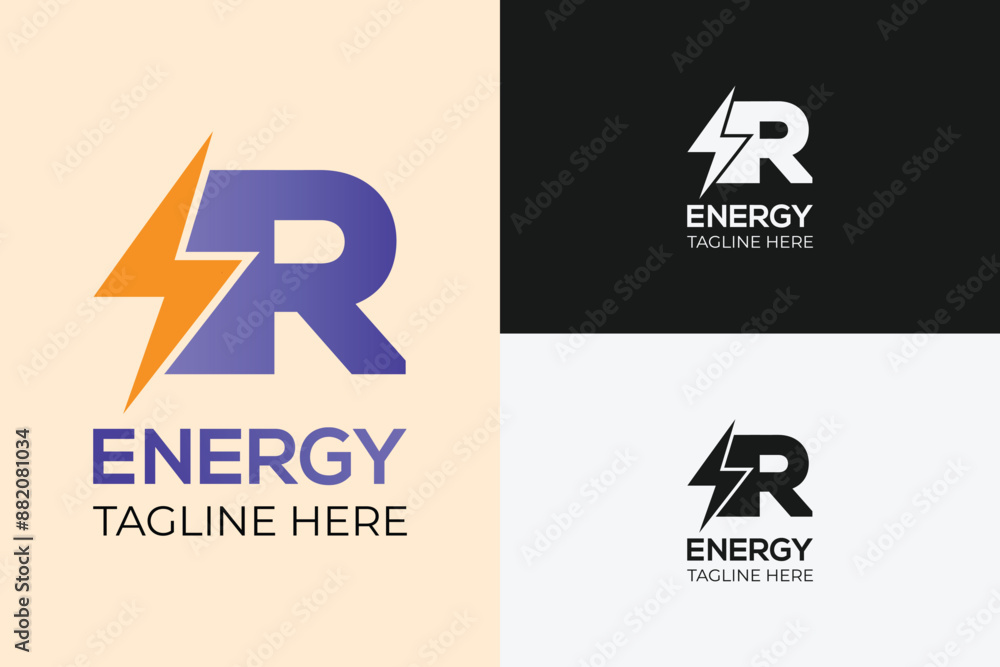 Professional Energy letter logo for your Business Professional Energy letter logo for your Business