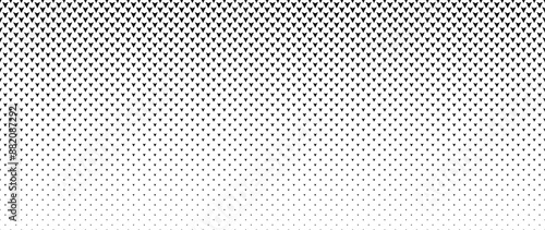 Blended  black arrow on white for pattern and background,  Abstract geometric texture collection design. 