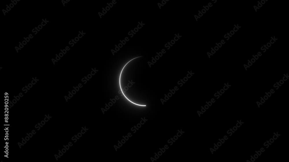 neon circle loading icon animation neon circle loading icon animation
