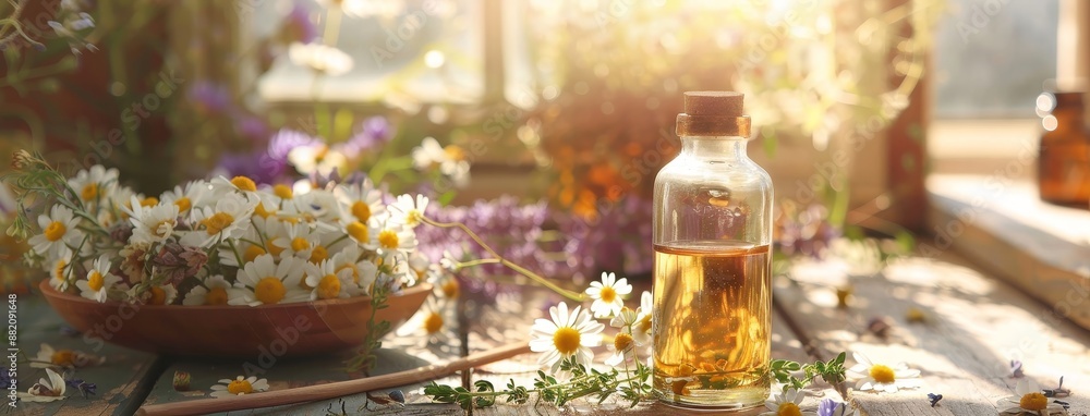 The background header for natural cosmetics, wellness, or homeopathy The background header for natural cosmetics, wellness, or homeopathy