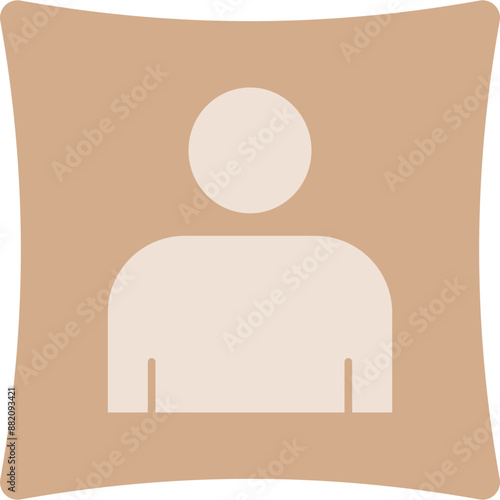 Male Glyph Art Box Icon