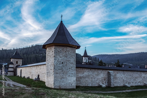 Sucevita Monastery - Europe, Romania, Suchav region, Sucevita,  30.03.2024 year photo