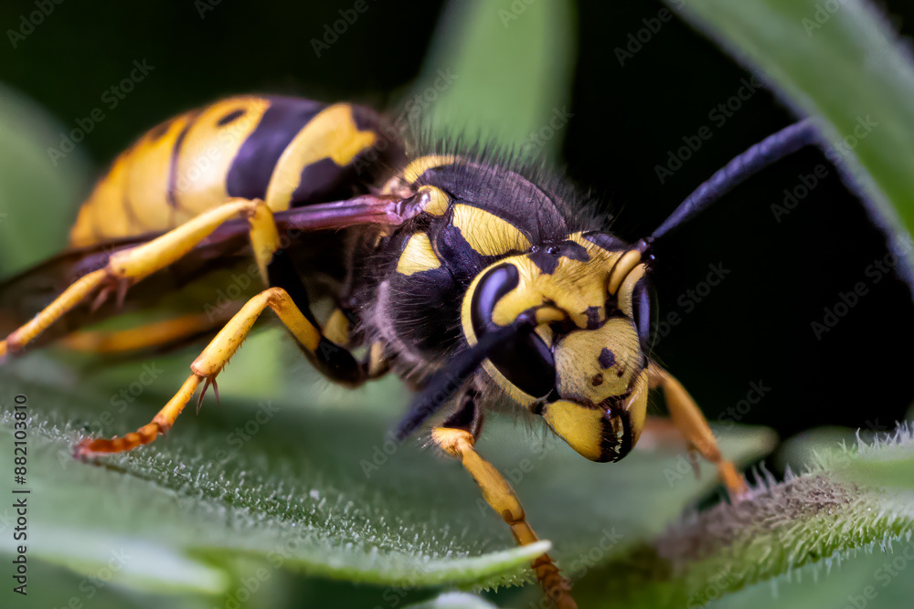 Naklejka premium Yellow Jacket Wasp