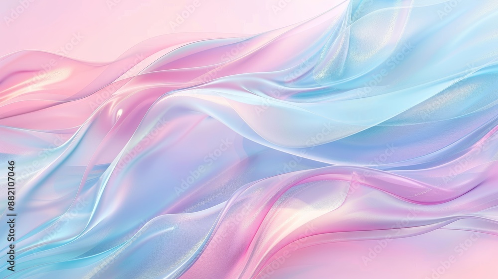 Beautiful ai generated banner with 3d render wavy abstract wallpaper background Beautiful ai generated banner with 3d render wavy abstract wallpaper background