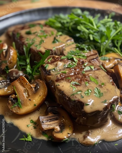 Sizzling Diane Steak photo