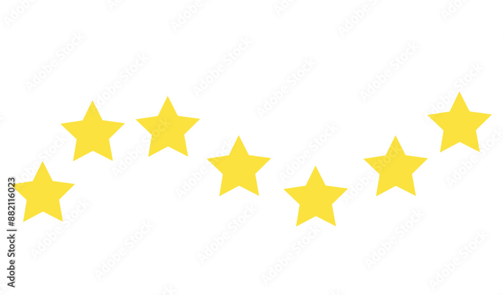 illustration star on white background illustration star on white background