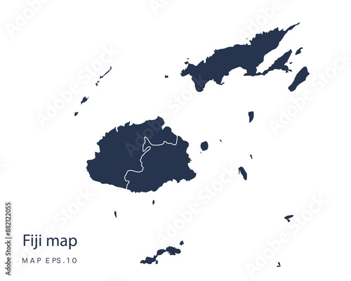 Fiji map