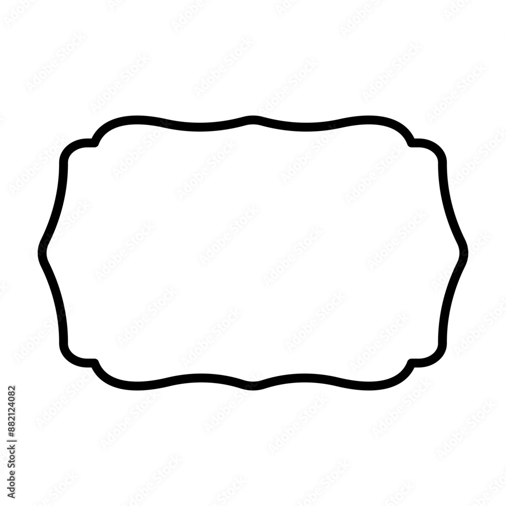 Label Frame Shape Line Icon Label Frame Shape Line Icon