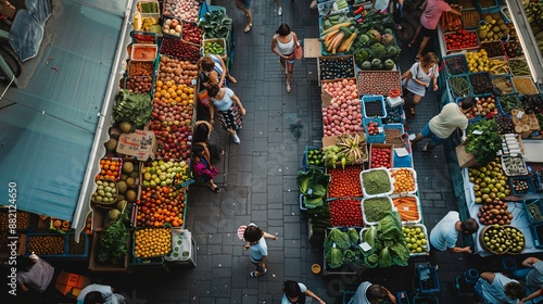 Wallpaper Mural Bustling Bazaar Torontodigital.ca