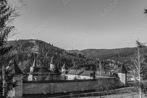 Sucevita Monastery - Europe, Romania, Suchav region, Sucevita,  30.03.2024 year photo