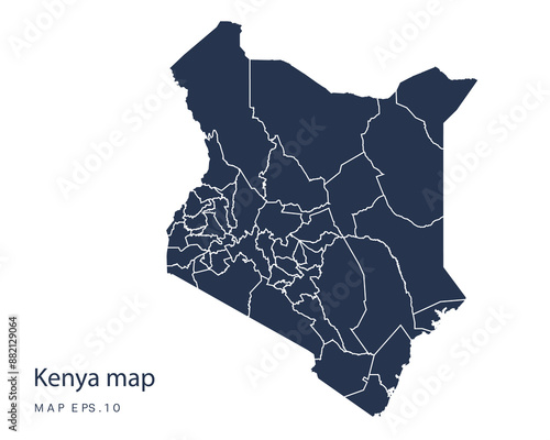 Kenya map