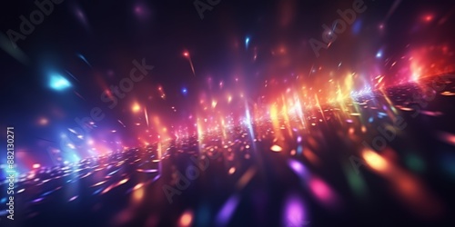 Abstract Colorful Light Streaks © Planetz