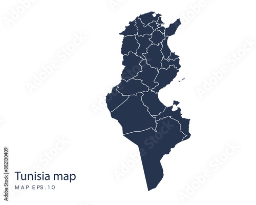 Tunisia map