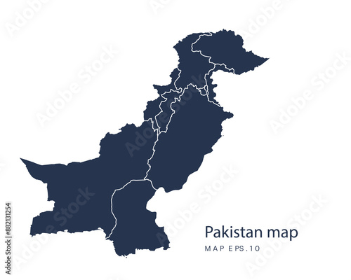 Pakistan map