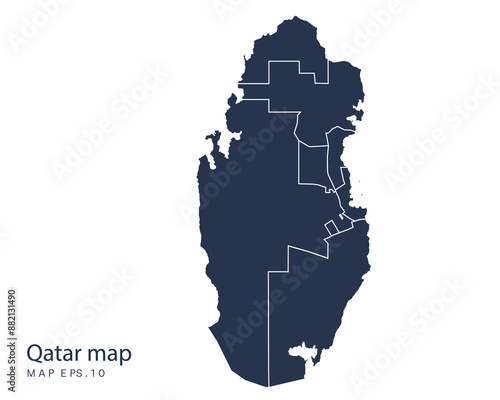 Qatar map