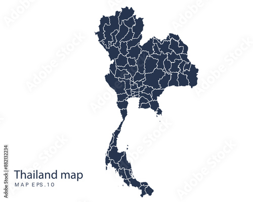 Thailand map