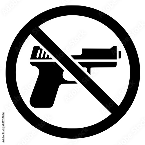 No gun sign