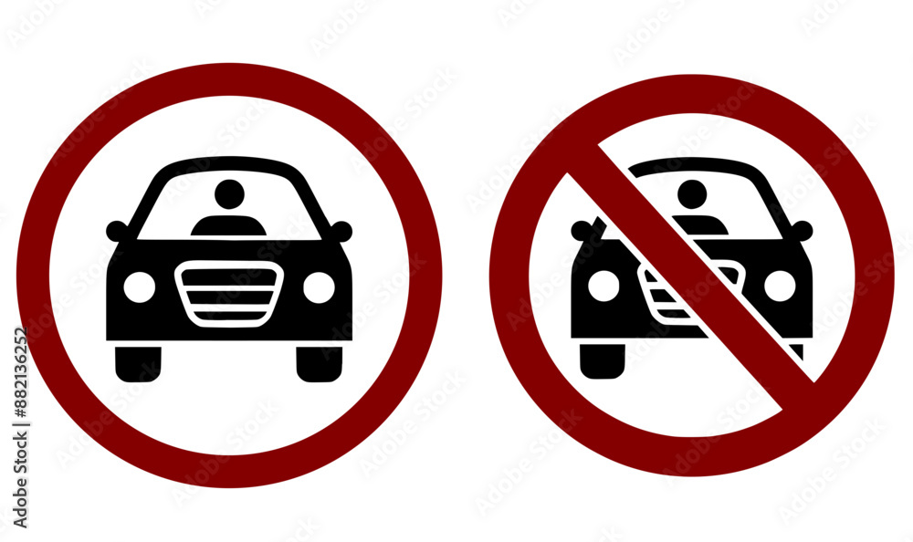 no car sign no car sign