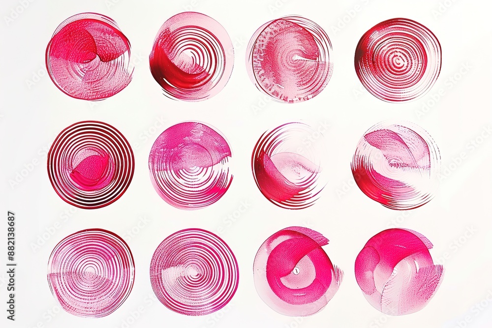 Watercolor Painting with Red Circles and Ink Spots. Abstract Minimalist Art. Red Dots on a White Background. Modern Print ideal for Card, Wall Art, Room Decoration. Watercolor Painting with Red Circles and Ink Spots. Abstract Minimalist Art. Red Dots on a White Background. Modern Print ideal for Card, Wall Art, Room Decoration.