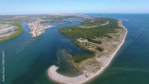 Wallpaper Mural Aerial view of Presídio Beach - Guamaré, Rio Grande do Norte, Brazil Torontodigital.ca