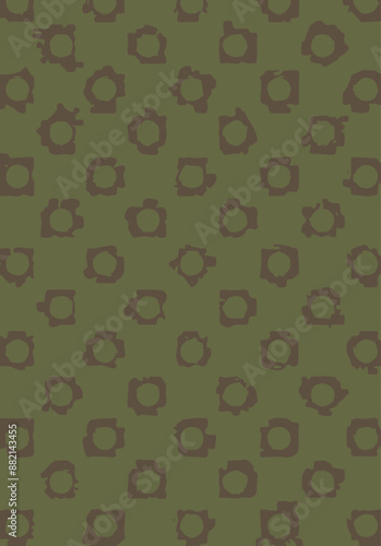 Set polka dots, seamless, vector pattern. Simple background. Abstract surfece. photo