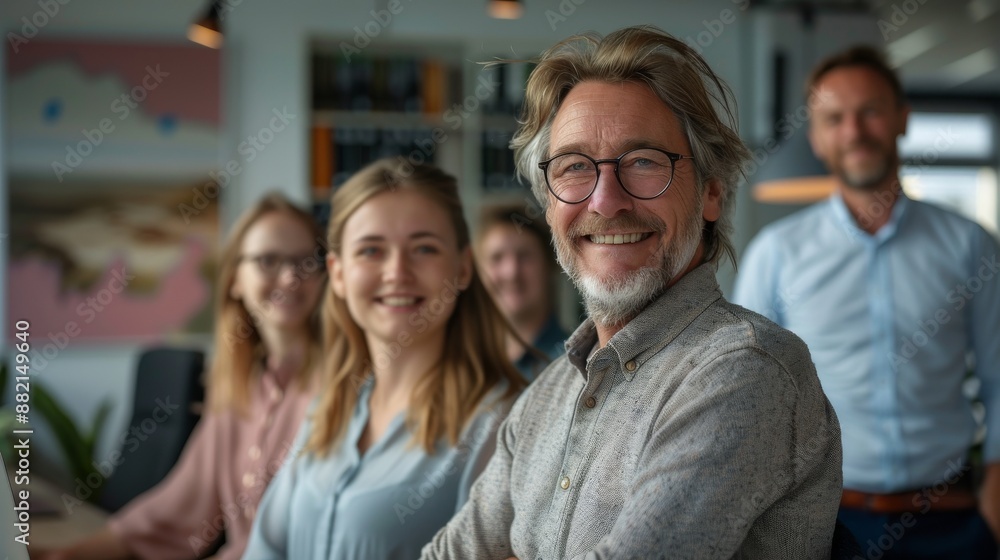 Happy Colleagues from Diverse Cultural Backgrounds Collaborating in a Modern Office Environment with Morning Light and Authenticity Happy Colleagues from Diverse Cultural Backgrounds Collaborating in a Modern Office Environment with Morning Light and Authenticity