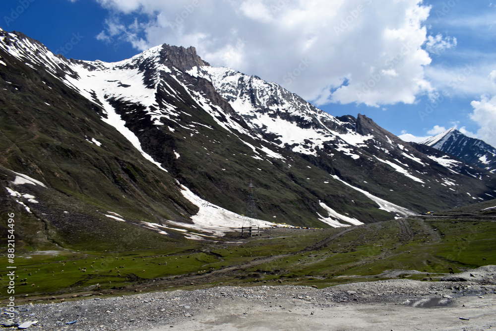 Vast alpine landscape at Sonmarg, Jammu and Kashmir, India Vast alpine landscape at Sonmarg, Jammu and Kashmir, India