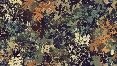 Camo pattern wallpaper