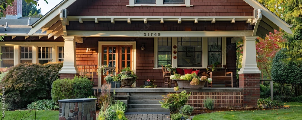 Charming craftsman with original details. Charming craftsman with original details.