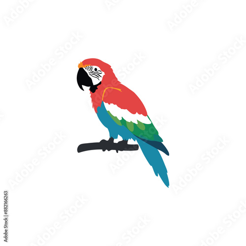 red and yellow macaw ara ararauna