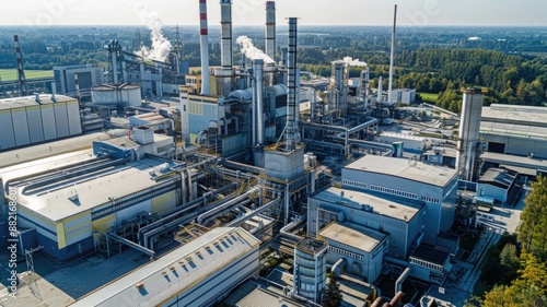 Wallpaper Mural waste-to-energy plant where P-LoT sensors monitor and adjust combustion processes for maximum efficiency and lower emissions Torontodigital.ca